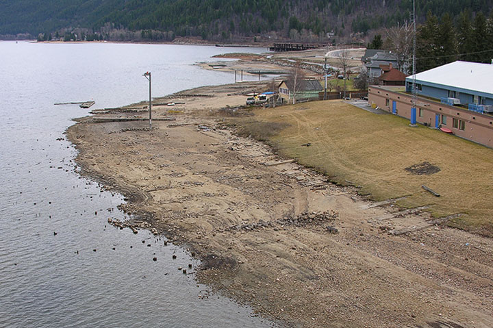 dry dock for construction of sternwheelers